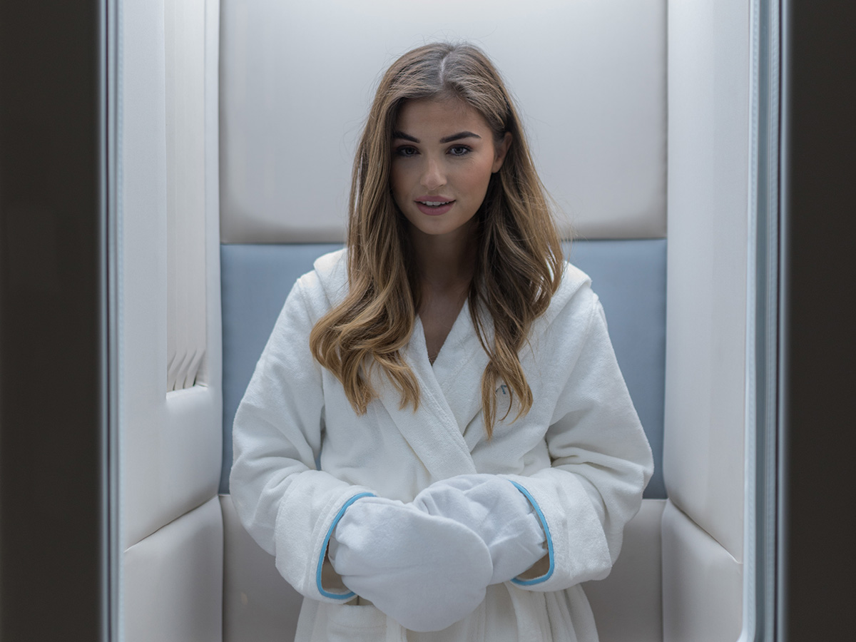 Estilo de vida saludable con crioterapia